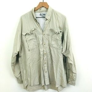 Columbia PFG Vented Button Up Fishing Shirt